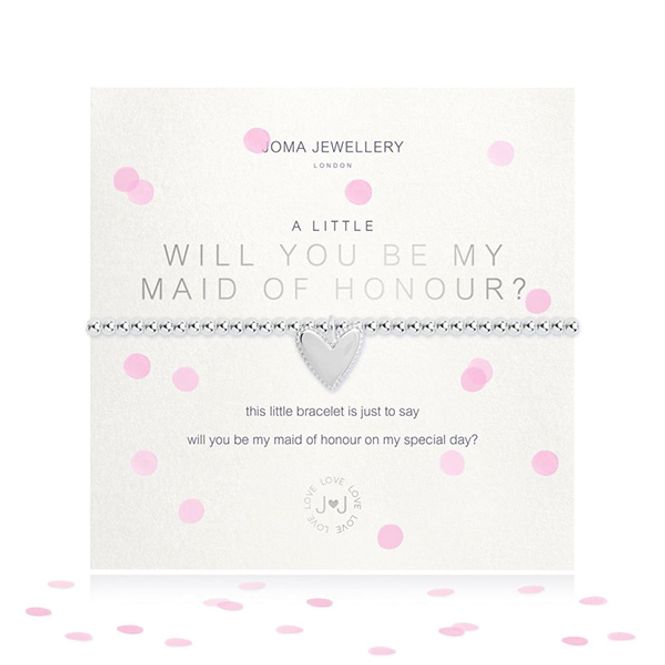 Hovedbilde Armbånd WILL YOU BE MY MAID OF HONOUR A Little Joma Jewellery 