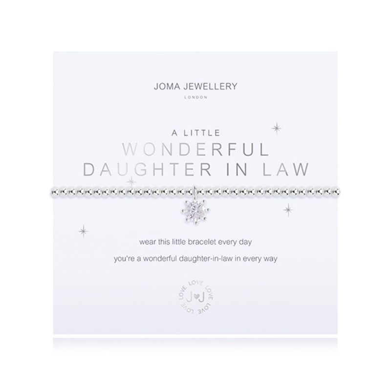 Armbånd WONDERFUL DAUGHTER IN LAW A Little Joma Jewellery