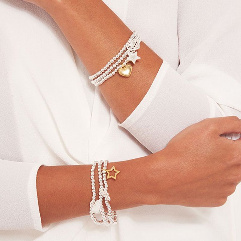 Armbånd ONE IN A MILLION Stjerne gull sølv Joma Jewellery