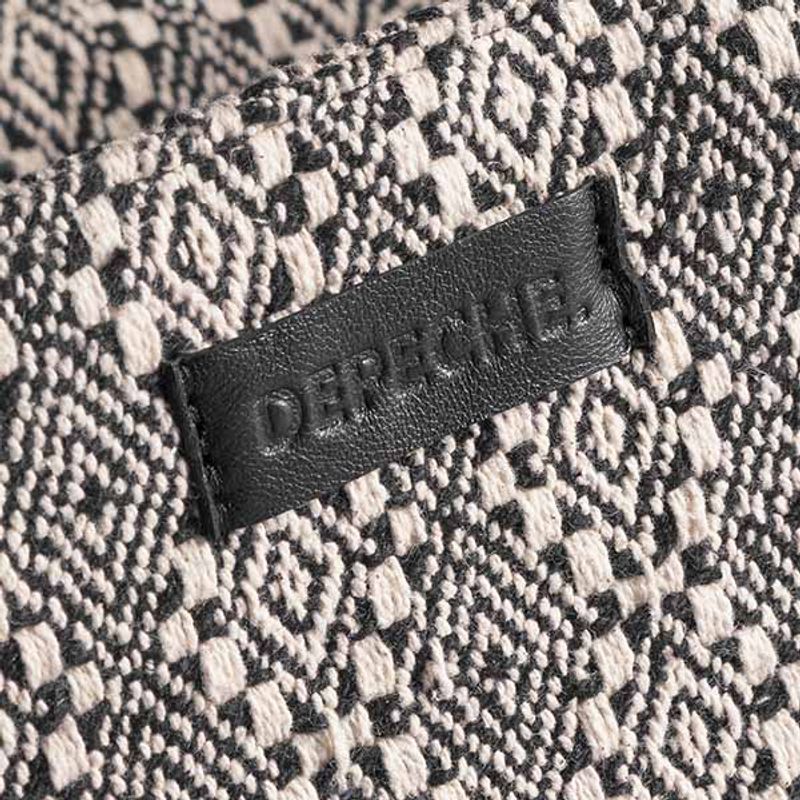 Shopper veske SUMMER SOUNDS sort mønster Depeche 