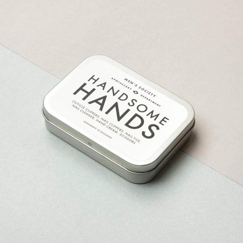 Handsome Hands Manicure gavesett Men's Society