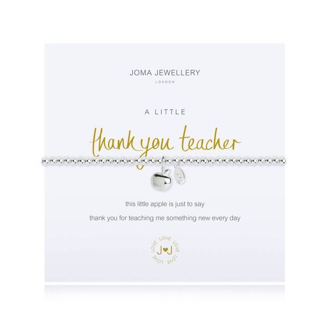 Hovedbilde Armbånd THANK YOU TEACHER A Little Joma Jewellery