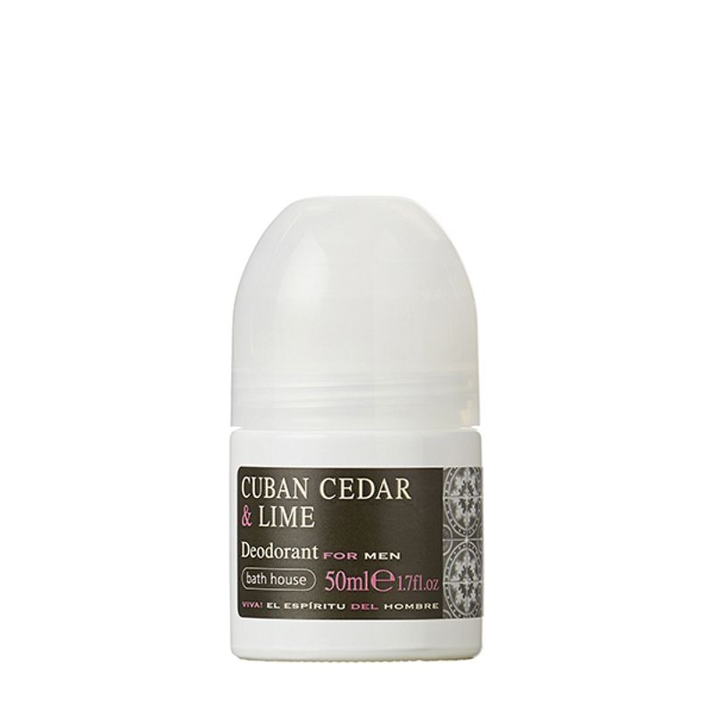 Deodorant Cuban Cedar & Lime Bath House