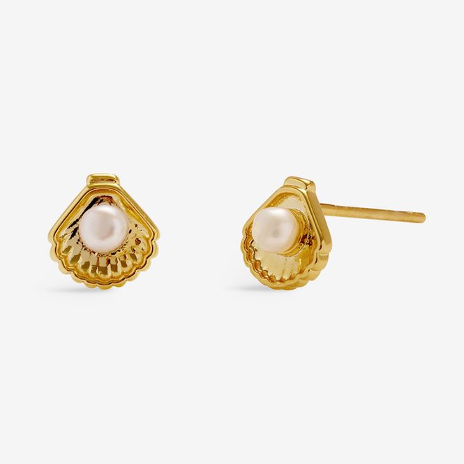 Hovedbilde Øredobber PEARL SHELL Loved By You Joma Jewellery 