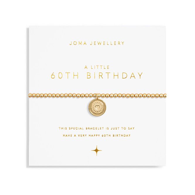 Hovedbilde Armbånd 60TH BIRTHDAY Gold A Little Joma Jewellery