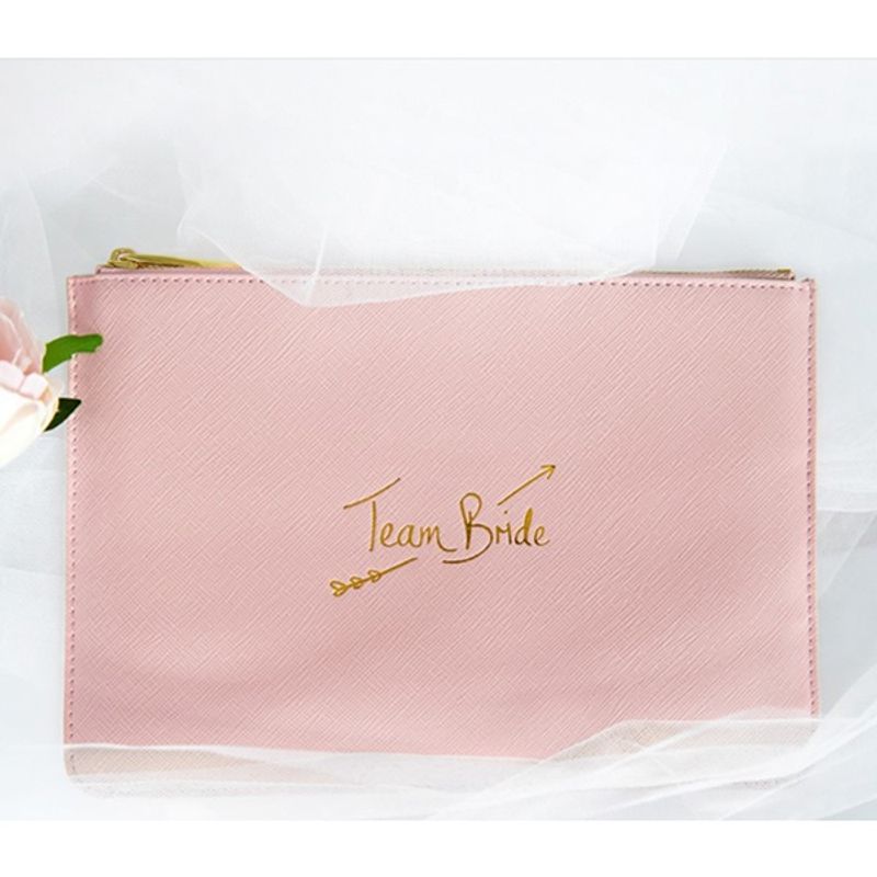 Clutch veske TEAM BRIDE Rosa Katie Loxton