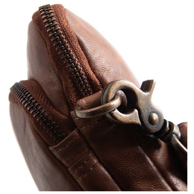 Mobilveske Power Field chestnut brun Depeche