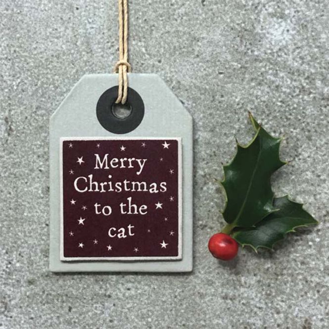Hovedbilde Tag Merry Christmas to the cat East of India 
