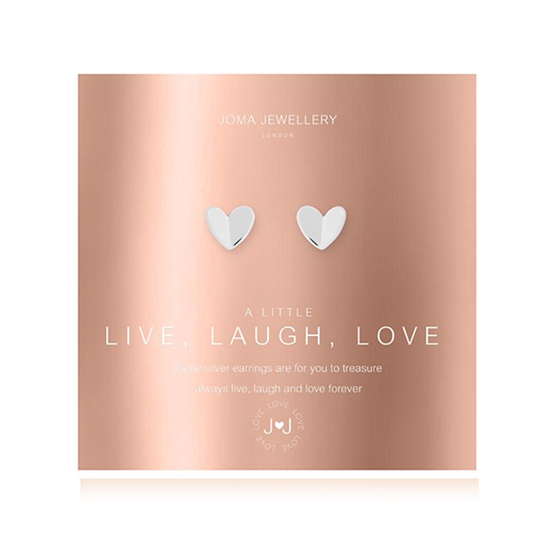 Øredobber LIVE LAUGH LOVE Joma Jewellery