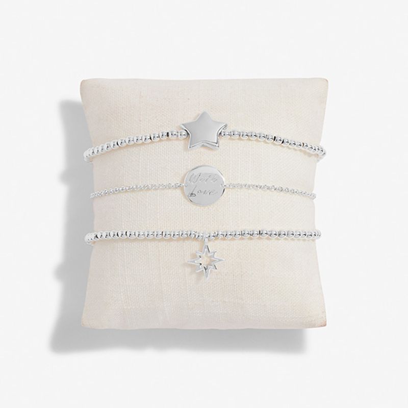 Gavesett CHRISTMAS WISHES 3 stk armbånd Joma Jewellery