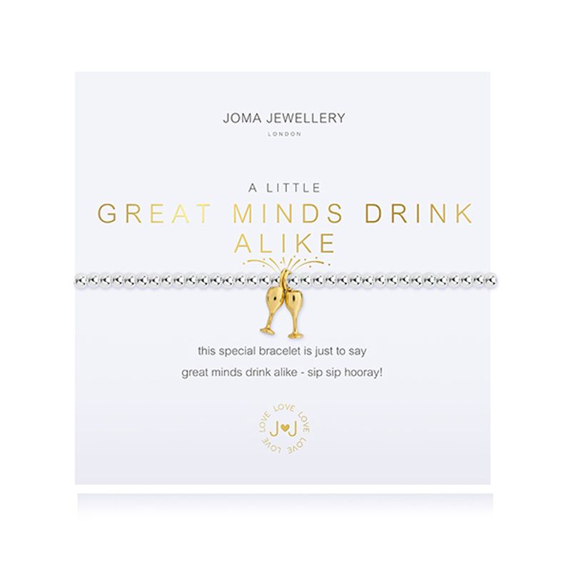 Armbånd GREAT MINDS DRINK ALIKE A Little Joma Jewellery