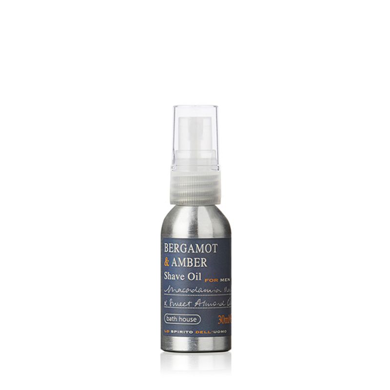 Barberolje Bergamot & Amber Bath House