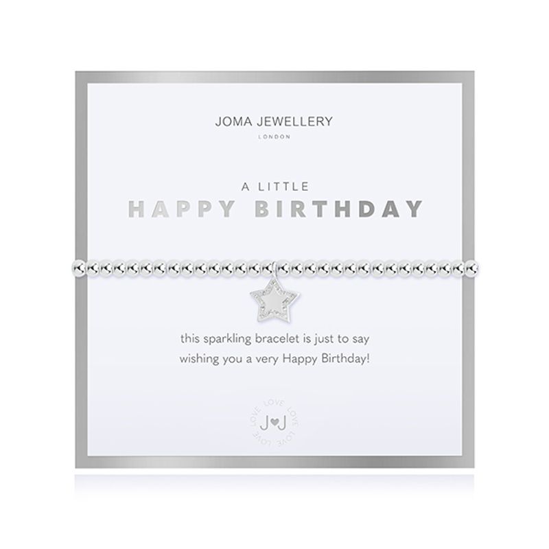 Armbånd HAPPY BIRTHDAY A Little Joma Jewellery