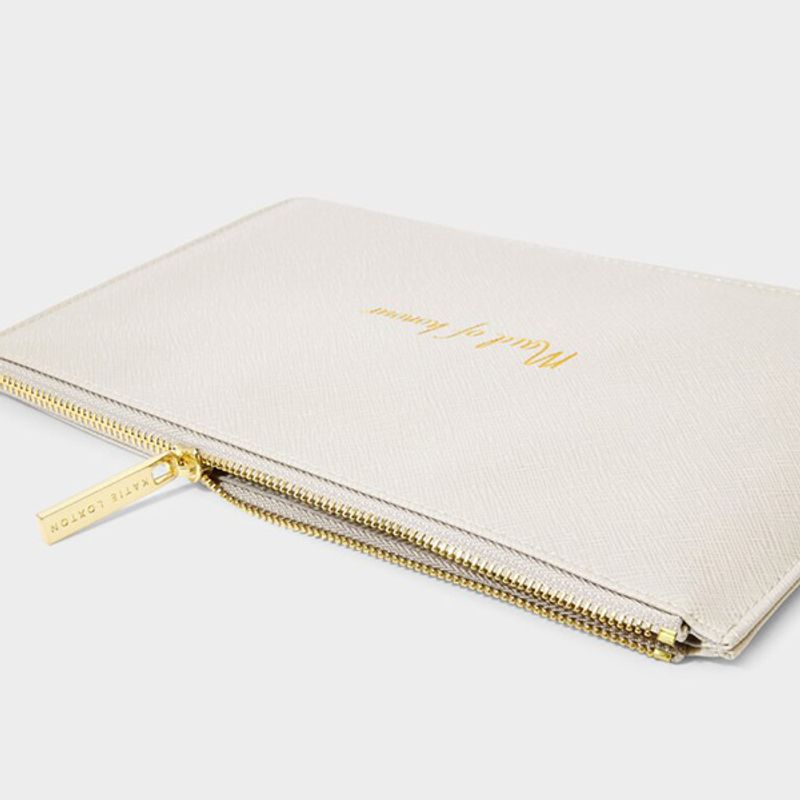 Clutch veske MAID OF HONOUR grå Katie Loxton