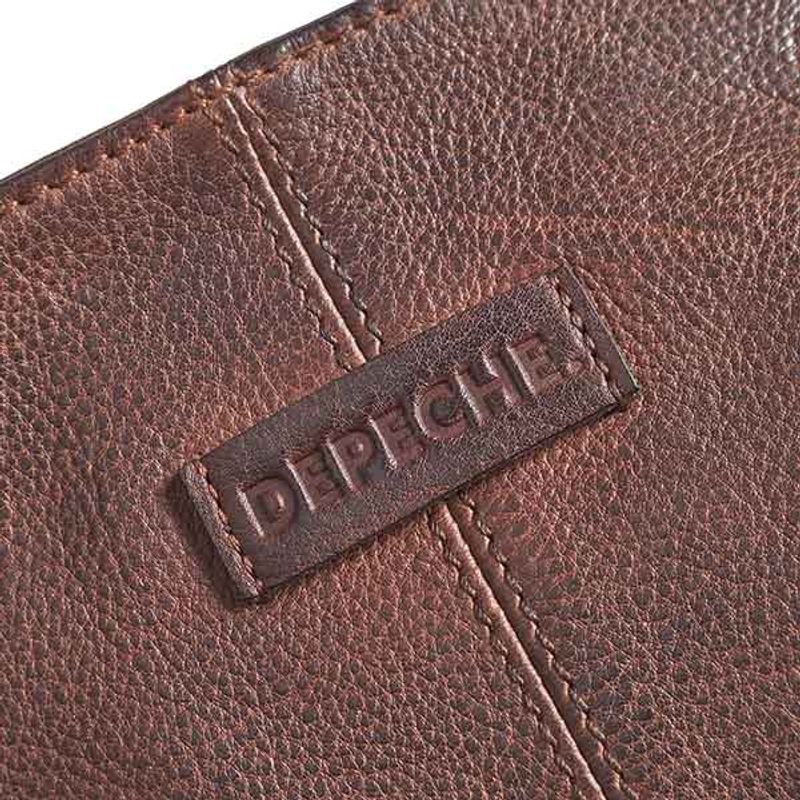 Shopper veske MODERN HANDCRAFT choco brun Depeche 