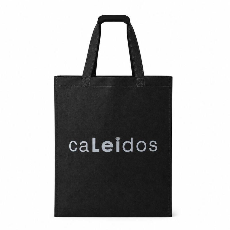 Clutch veske blå sølv Caleidos