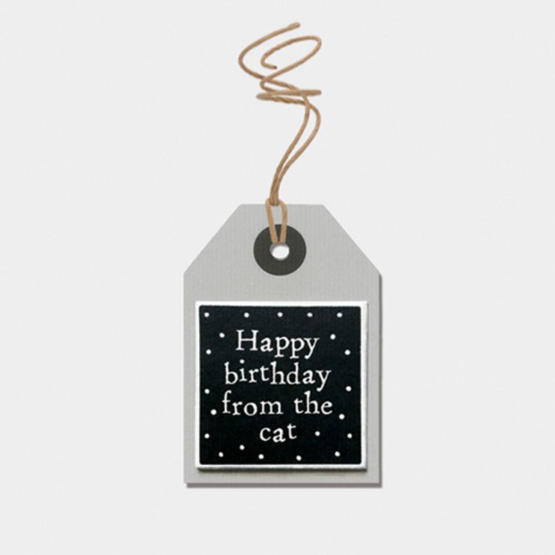 Tag Happy birthday from the cat East of India 