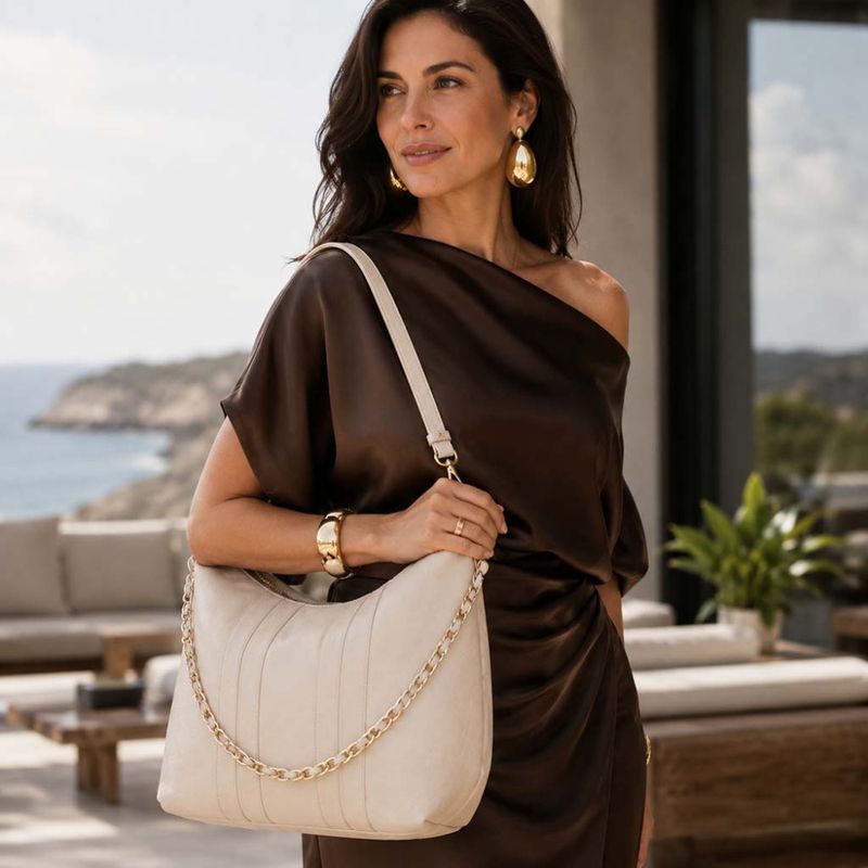 Veske Classy Casino sand gull Depeche