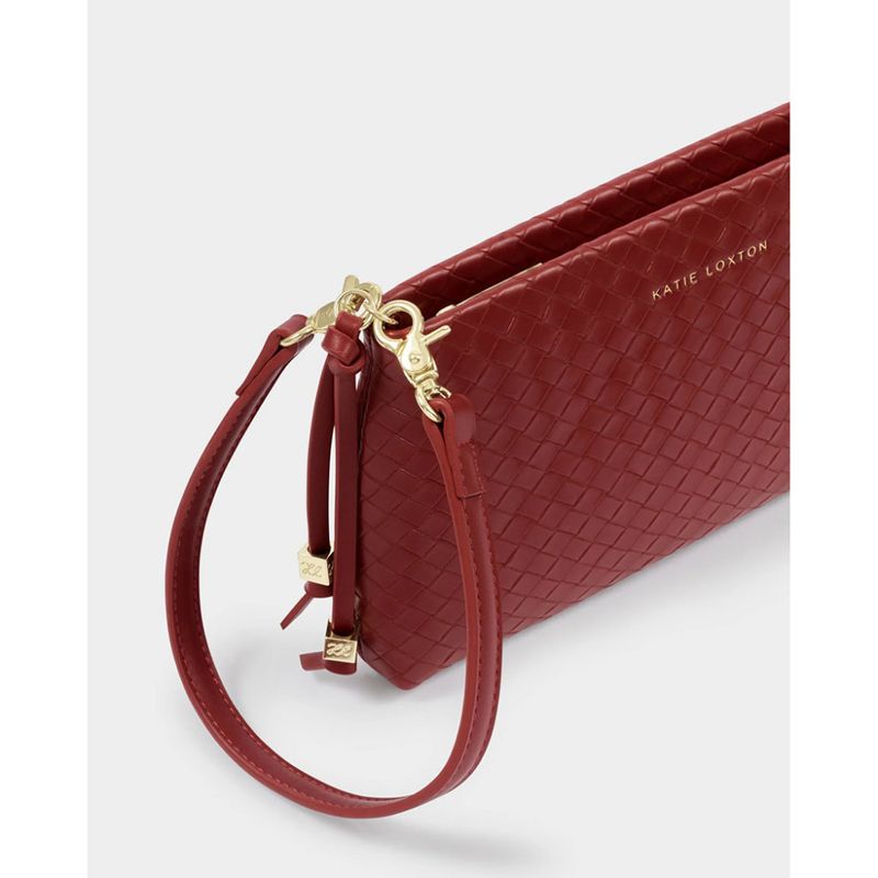 Cluch veske NOVA crimson rød Katie Loxton