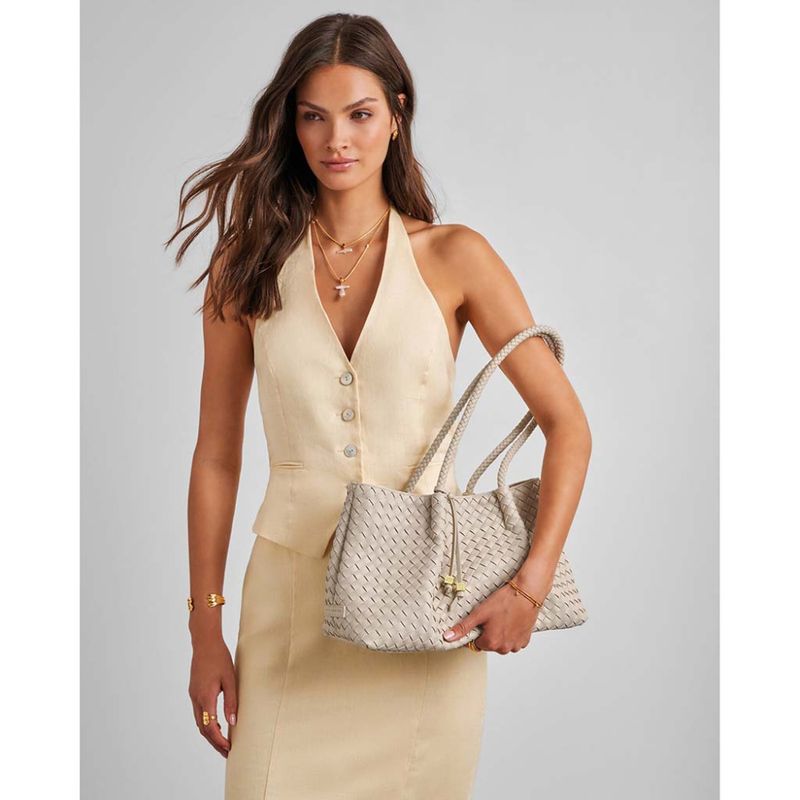 Liten Skulderveske NOVA oyster beige Katie Loxton 