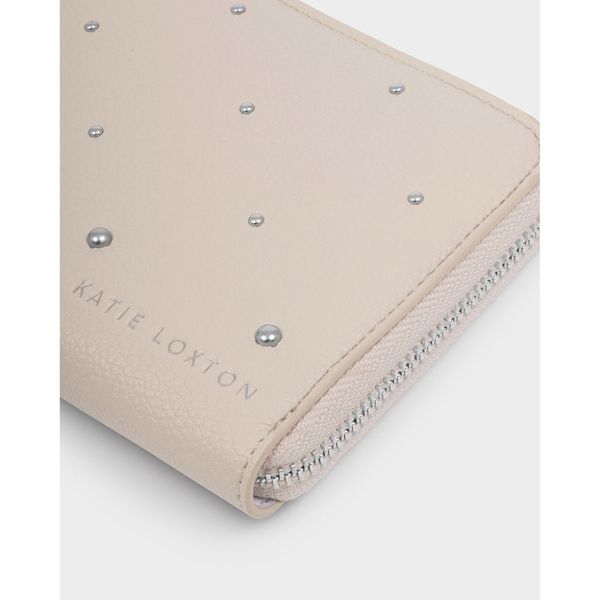 Kortholder - lommebok MEELA oyster beige sølv Katie Loxton