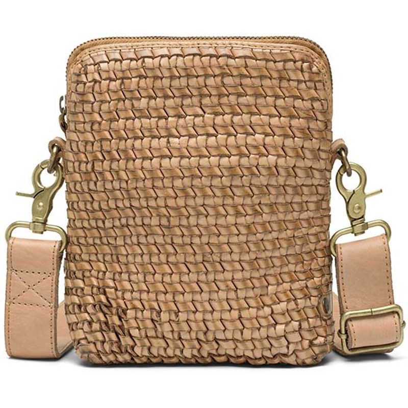 Mobilveske WONDER WEAVE natur lys brun Depeche