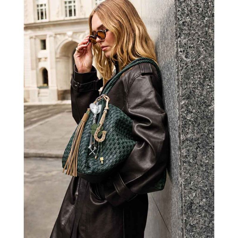 Skulderveske NOVA deep teal mørk blågrønn Katie Loxton