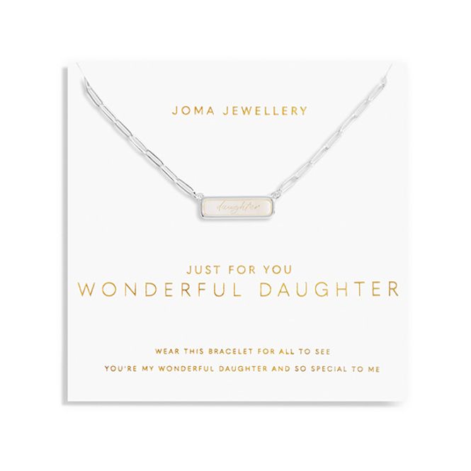 Hovedbilde Smykke JUST FOR YOU WONDERFUL DAUGHTER My Moments Joma Jewellery