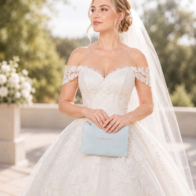 Hovedbilde Clutch veske SOMETHING BLUE Lys blå Katie Loxton