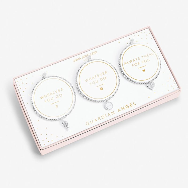 Gavesett GUARDIAN ANGEL 3 armbånd Joma Jewellery