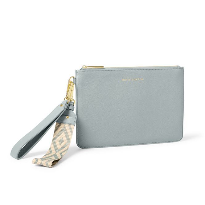 Hovedbilde Clutch veske HALLIE lys dus blå Katie Loxton