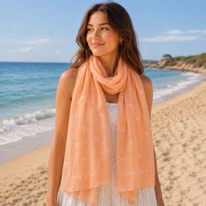 Hovedbilde Skjerf BEACH PLEASE i Fersken Katie Loxton