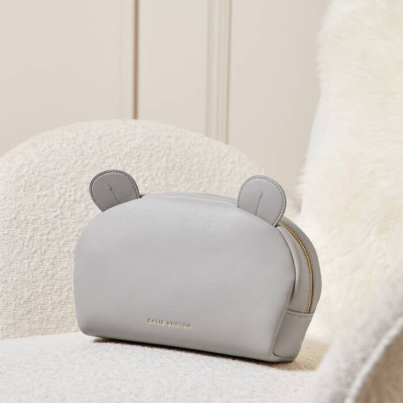 Toalettmappe med ører grå baby/barn Katie Loxton