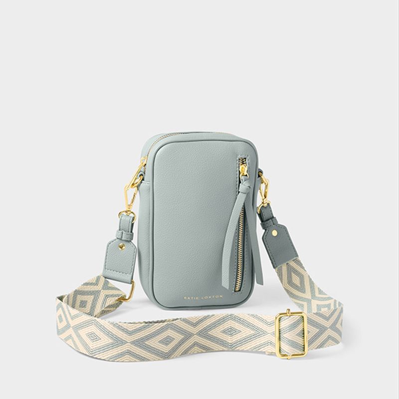 Mobilveske HALLIE lys dus blå Katie Loxton