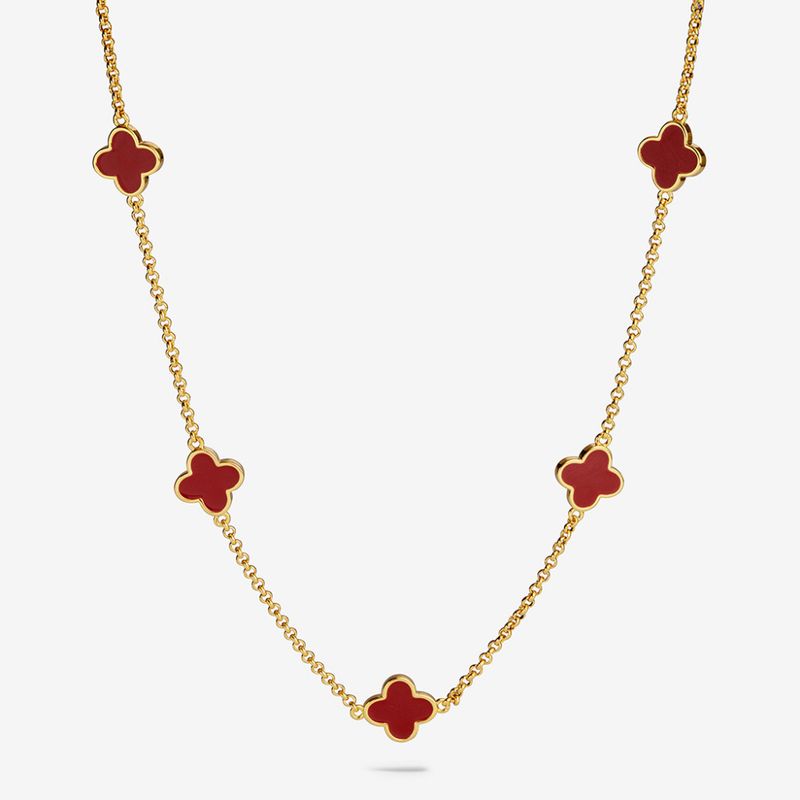 Smykke RED CLOVER Signature Clover Joma Jewellery