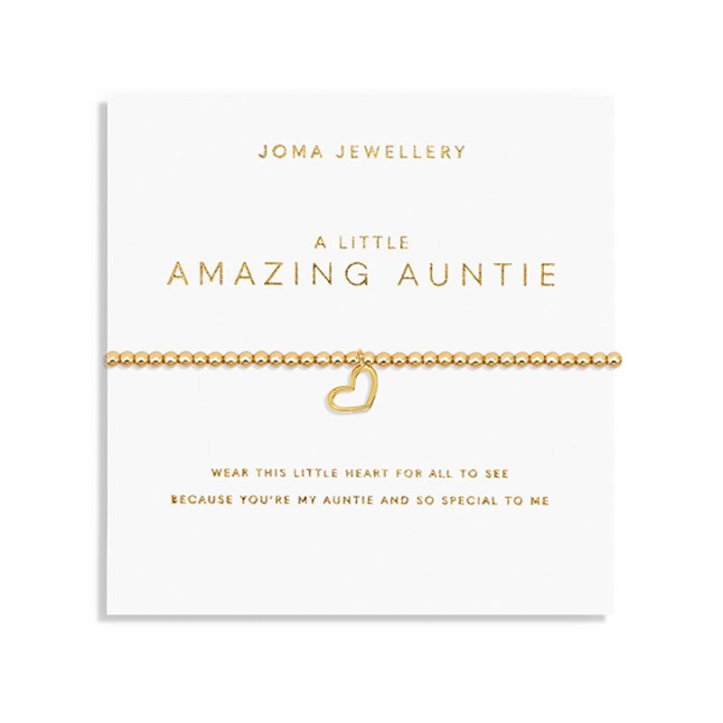 Armbånd AMAZING AUNTIE Gold A Little Joma Jewellery