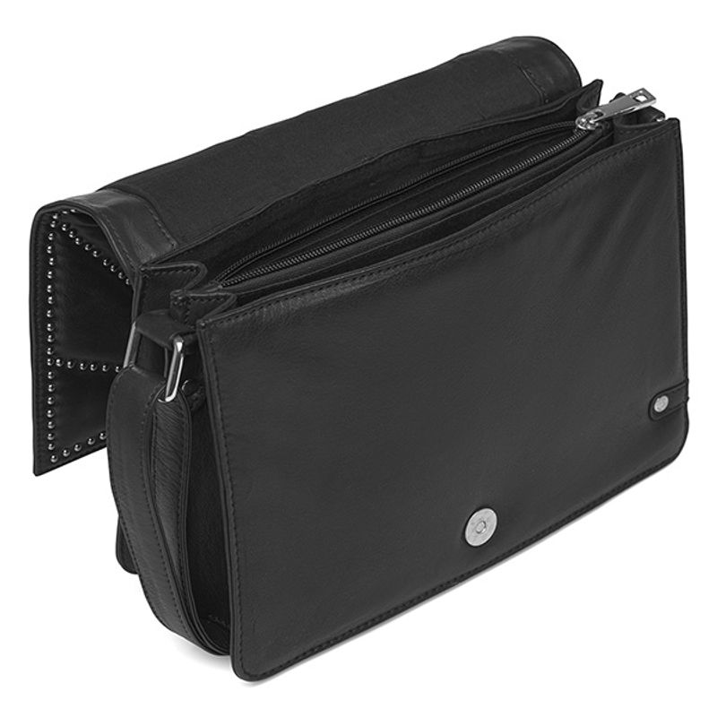 Clutch veske NIGHT STORIES svart - metall Depeche