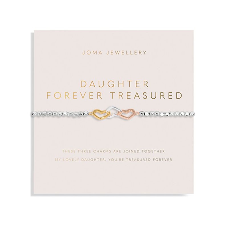Armbånd DAUGHTER FOREVER TREASURED Forever Yours Joma Jewellery