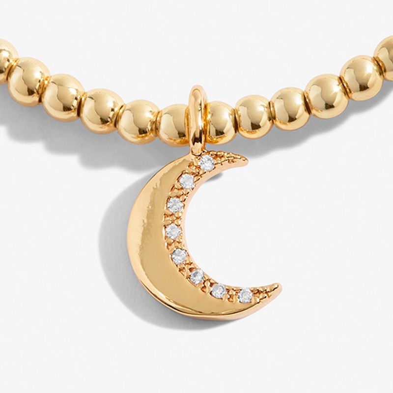 Armbånd LOVE YOU TO THE MOON AND BACK Gold A Little Joma Jewelle