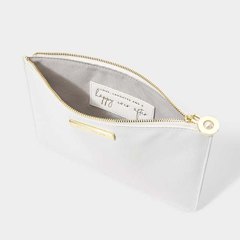 Clutch veske LOVE LAUGHTER AND A HAPPY EVER AFTER Katie Loxton