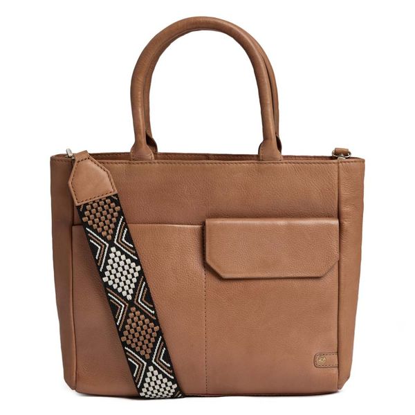 Skulderveske - håndveske SPORT VOGUE Tan brun Depeche