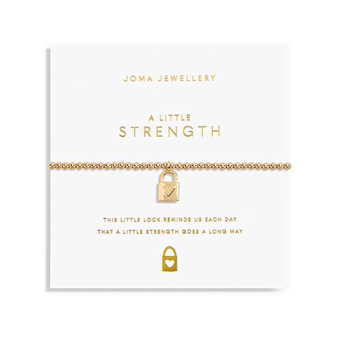 Hovedbilde Armbånd STRENGTH Gold A Little Joma Jewellery