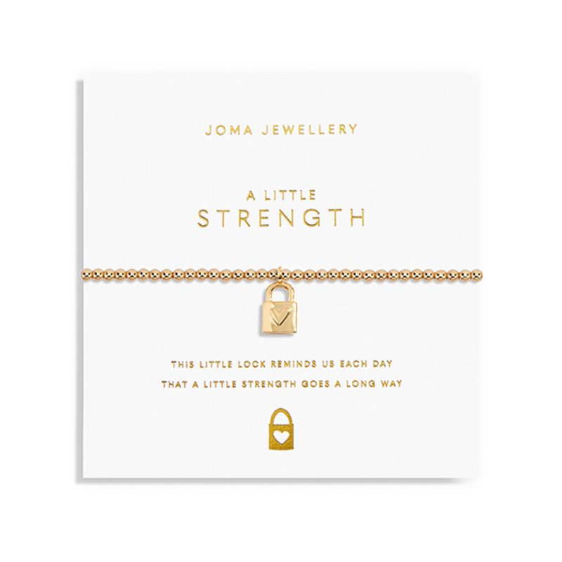 Armbånd STRENGTH Gold A Little Joma Jewellery