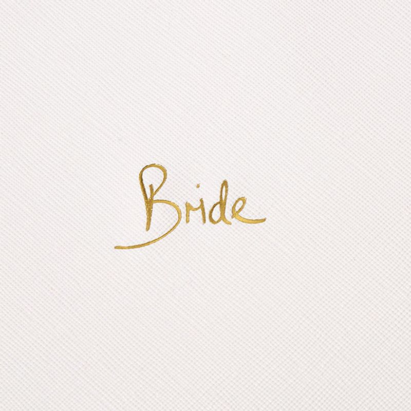Clutch veske BRIDE hvit Katie Loxton