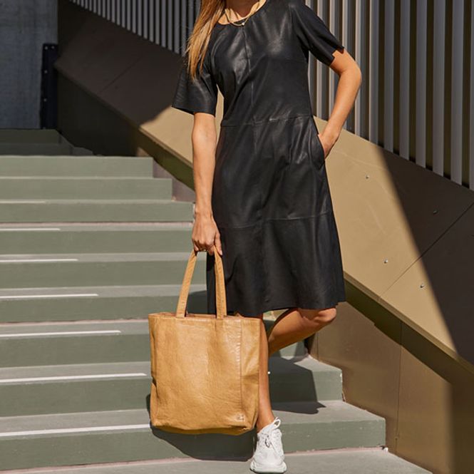 Hovedbilde Shopper veske POWER FIELD camel Depeche