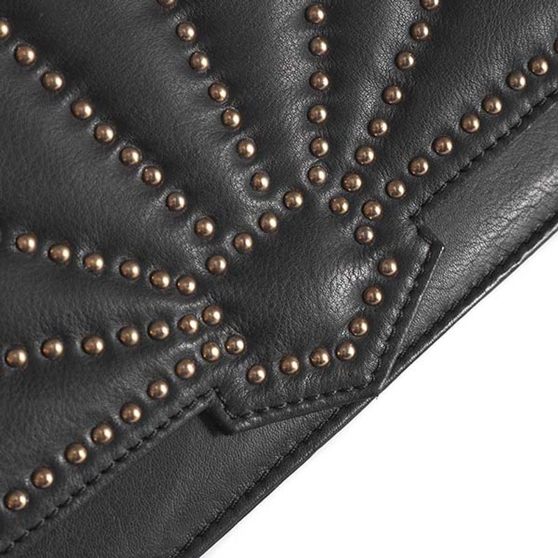 Clutch veske NIGHT STORIES svart gull Depeche