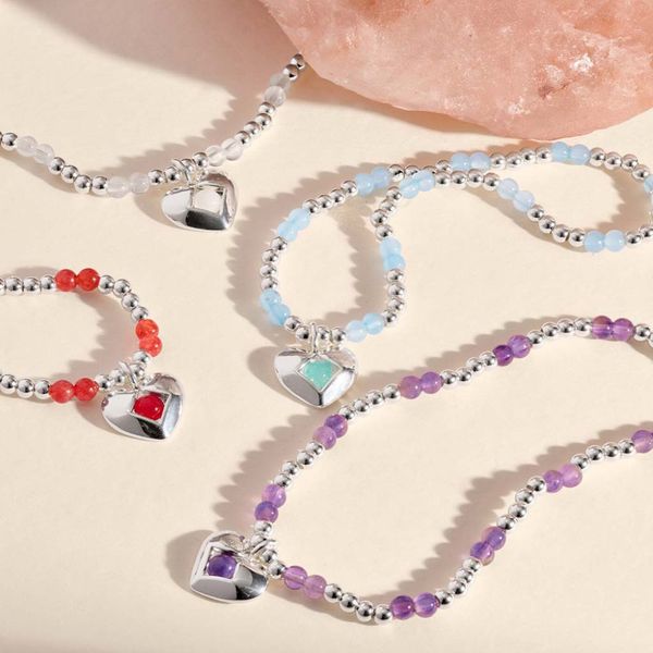 Armbånd JANUAR fødselsstein Garnet Joma Jewellery