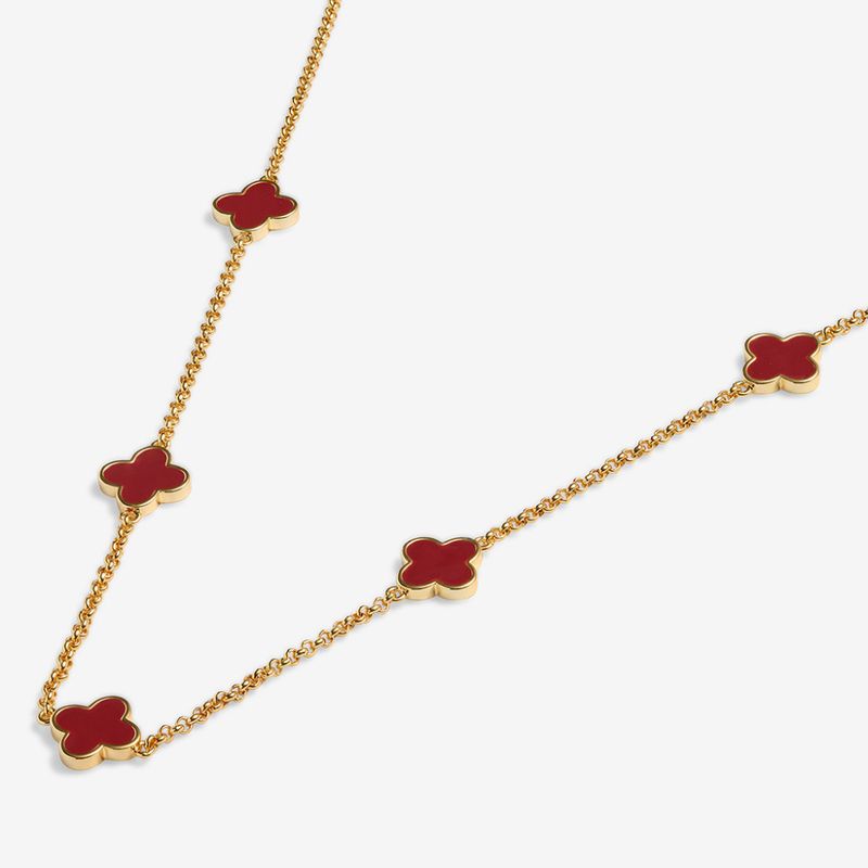 Smykke RED CLOVER Signature Clover Joma Jewellery